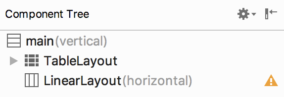 LinearLayout Button bar added