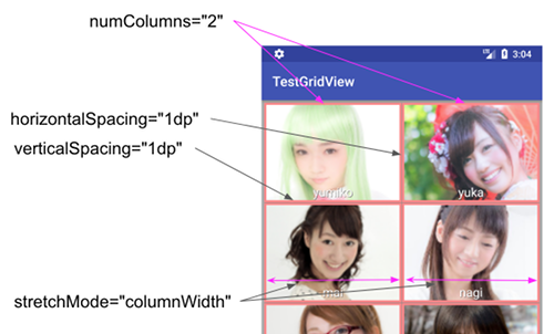 gridview 08b - [Android] GridView 作り方使い方