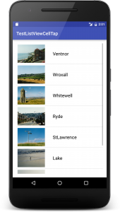 listviewtapcell 1 170x300 - [Android] ListView リストをタップして画面遷移させてみる